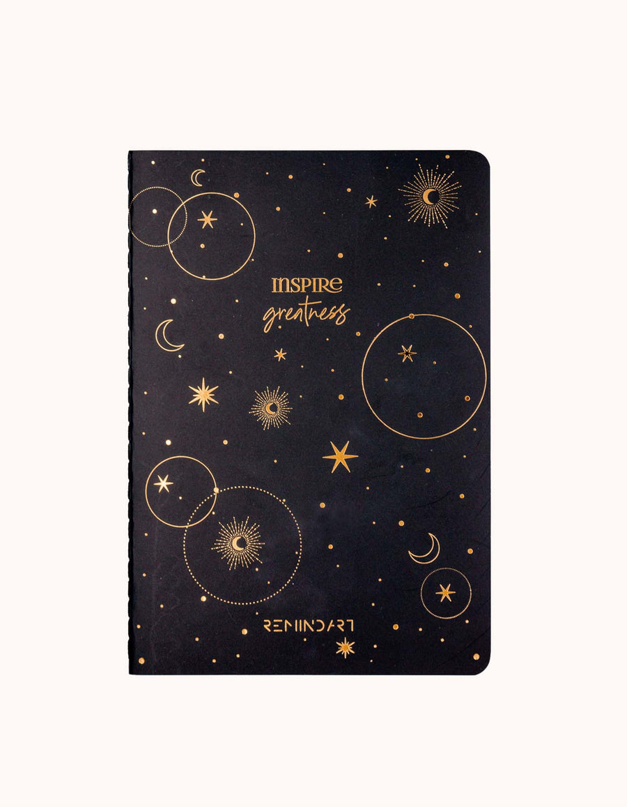 Notebook Inspire Greatness Black