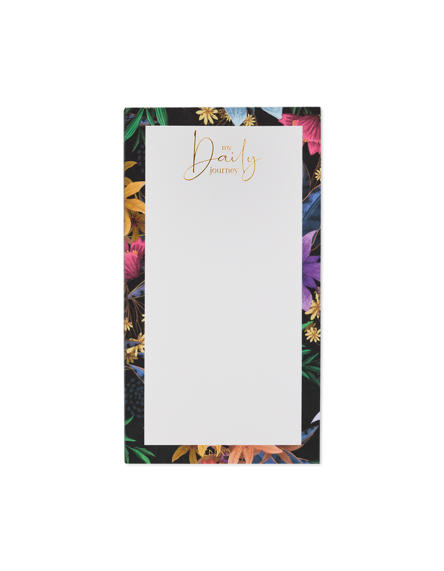 Notepad Daily Journey BRIGHT FLORALS
