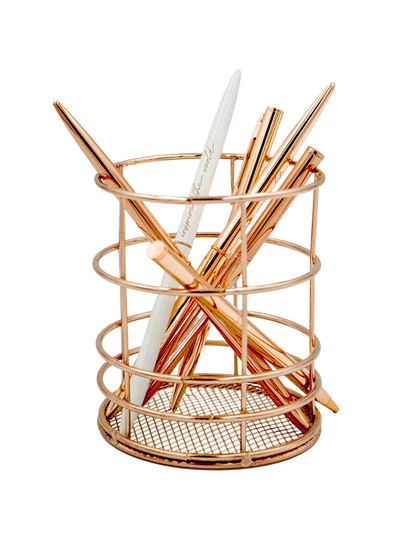 Gold Pencil Cup