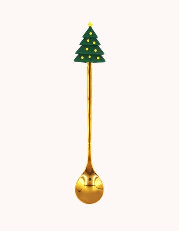 Gold Christmas Spoon Christmas Tree