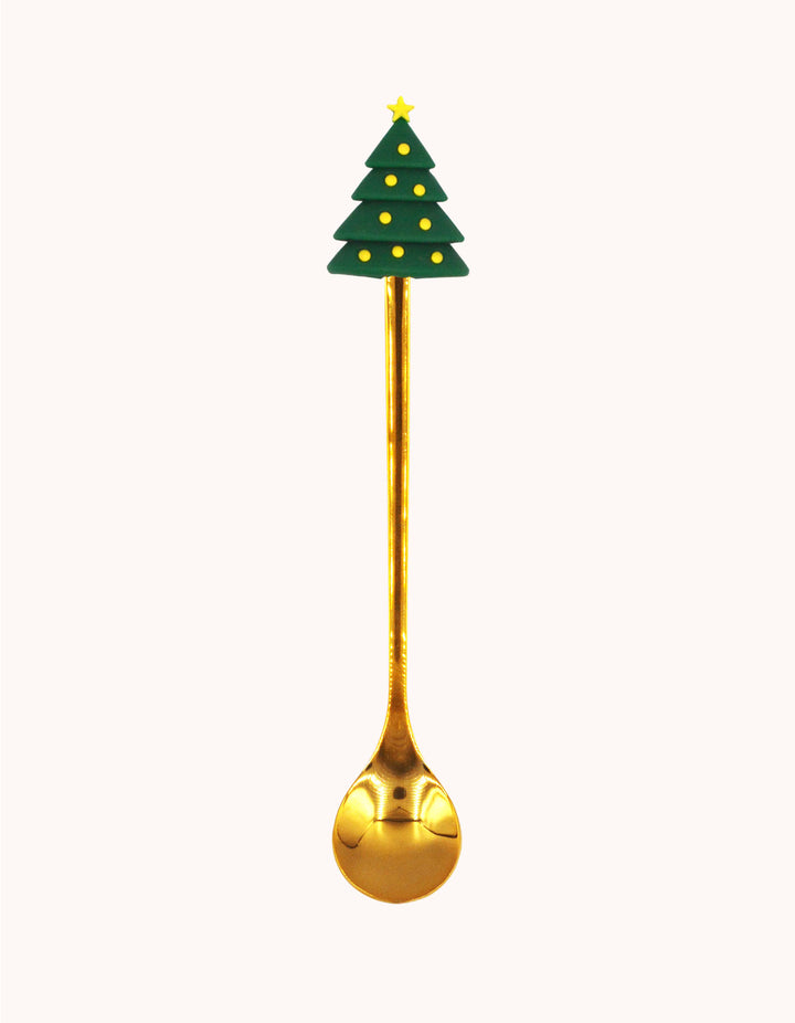 Gold Christmas Spoon Christmas Tree
