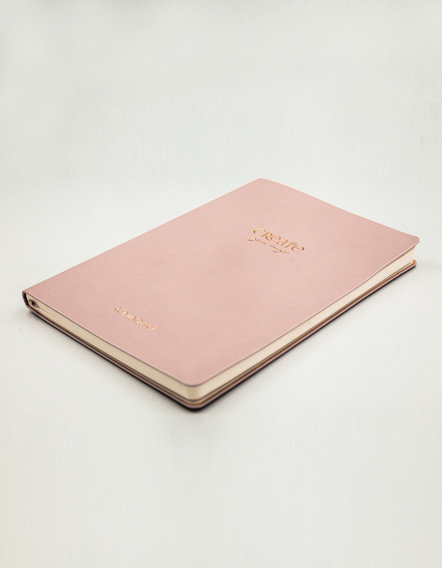 Nude Pink Notebook &amp; Pen 