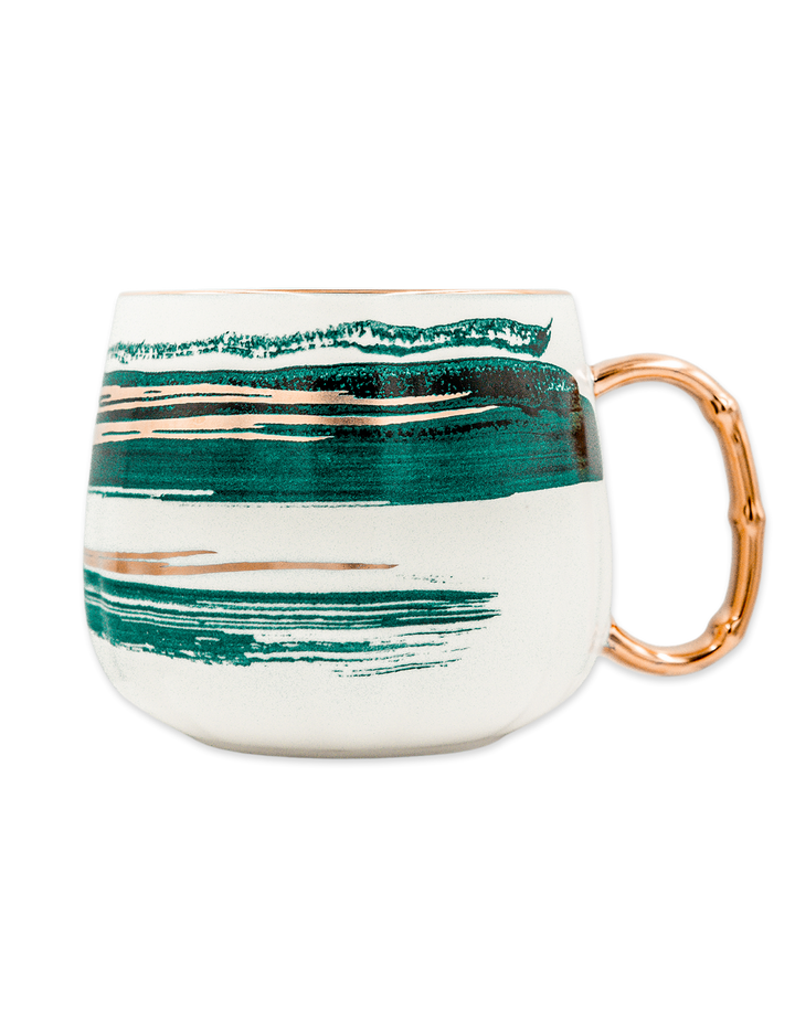 Art Waves Turquoise Mug