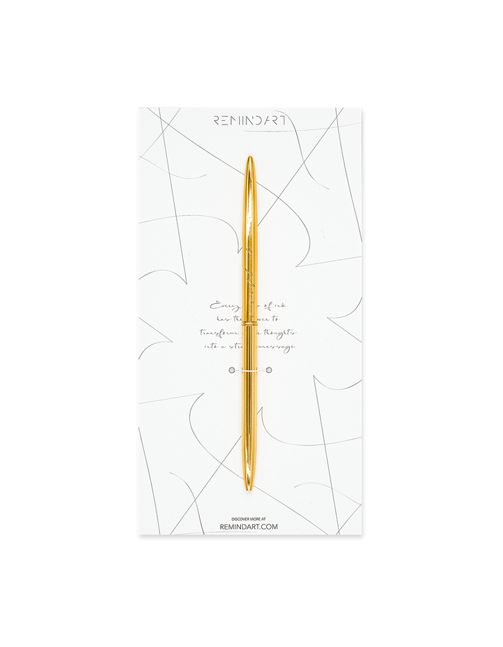 Envision your life Gold Pen
